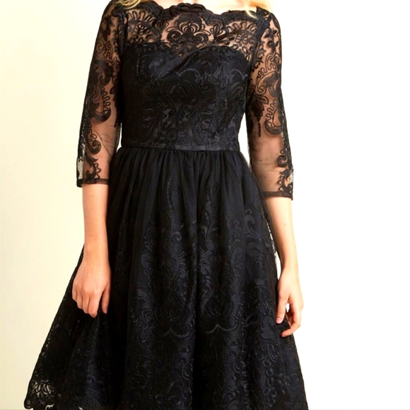 Chi Chi London black lace dress Chi Chi London black lace dress